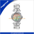 Diver Assista Moda Ladies Watch Metal Band Watch